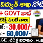 గ్రామీణ విద్యుత్ శాఖలో ఉద్యోగాలు విడుదల | BEL Software Trainee Jobs 2025