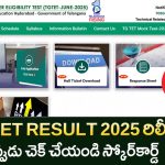 TS TET Results 2025 విడుదల | స్కోర్‌ కార్డ్ డౌన్‌లోడ్ ఎలా చేయాలి? పూర్తీ సమాచారం ఇక్కడే!”