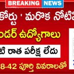 AP District Court Recruitment 2025 : జిల్లా కోర్టులో అటెండర్ ఉద్యోగాలు విడుదల