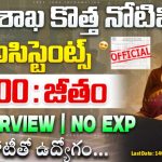 Junior Assistant Jobs : 50 వేల జీతం తో డైరెక్ట్ పర్మినెంట్ ఉద్యోగాలు, డిగ్రీ పాసైతే చాలు