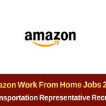 Amazon Work From Home Jobs 2025 | అమెజాన్ Transportation Representative Recruitment Full Details