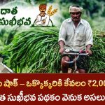 అన్నదాత సుఖీభవ పథకంలో ఒక్కో రైతుకి కేవలం రూ.2,000 మాత్రమే పడింది.. ఎందుకంటే?