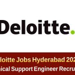 Deloitte Jobs Hyderabad 2025 | డెలాయిట్ Technical Support Engineer Recruitment | IT Jobs in Telugu