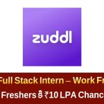Zuddl Engineering Intern Jobs 2025 – ఫుల్ స్టాక్ డెవలపర్ ఇంటర్న్‌షిప్, రిమోట్ వర్క్”