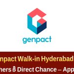 Genpact Walk-in Hyderabad 2025 | Content Moderation Jobs వివరాలు | Freshers కి Chance