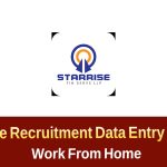 Data Entry Operator Jobs 2025 | Work From home Jobs – Starrise Recruitment పూర్తి వివరాలు