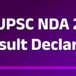 UPSC NDA 2 2025 Result Declared: a Stellar