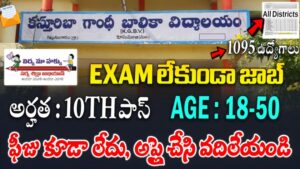 AP KGBV Notification 2025