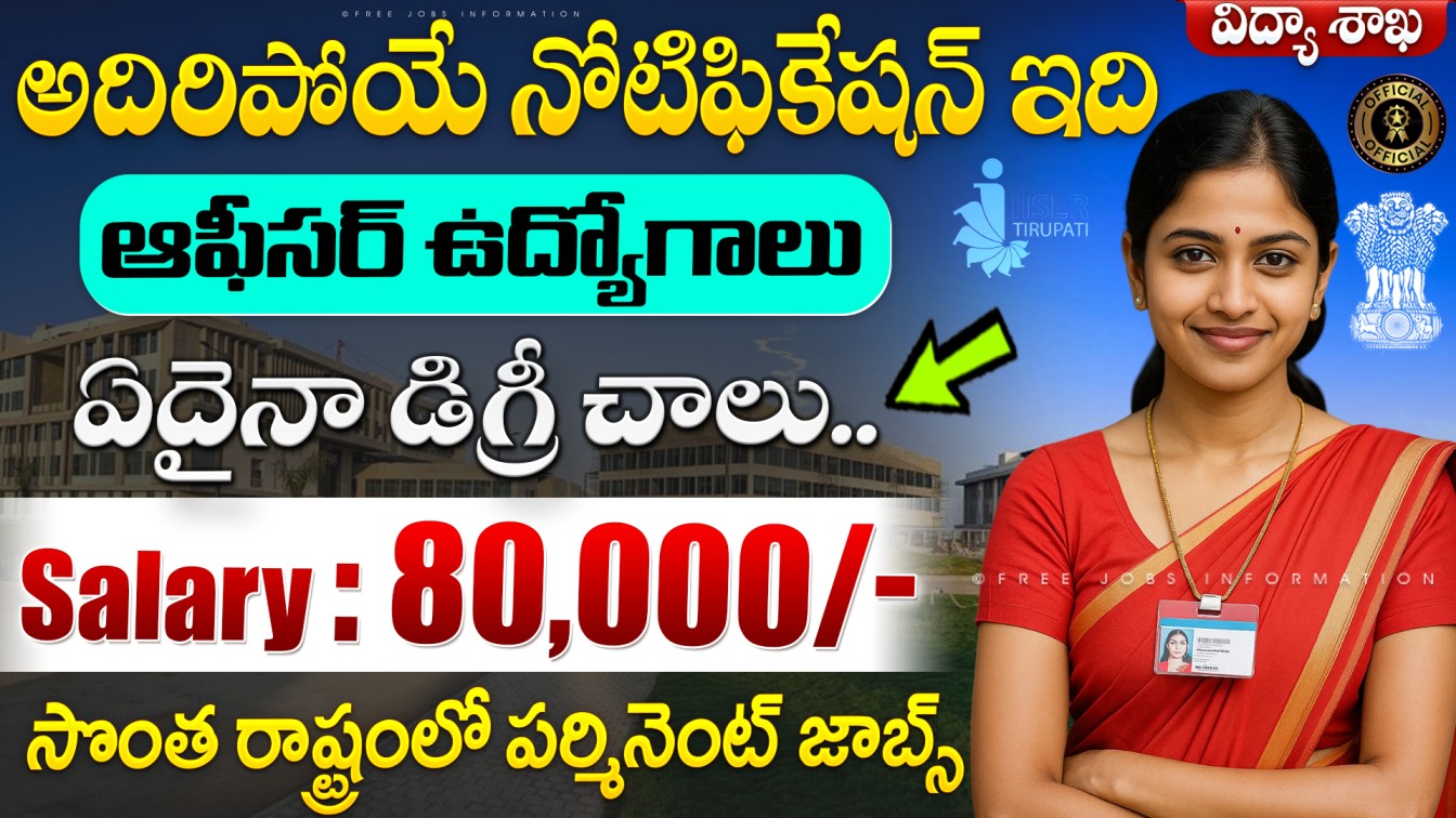 IISER Recruitment 2026