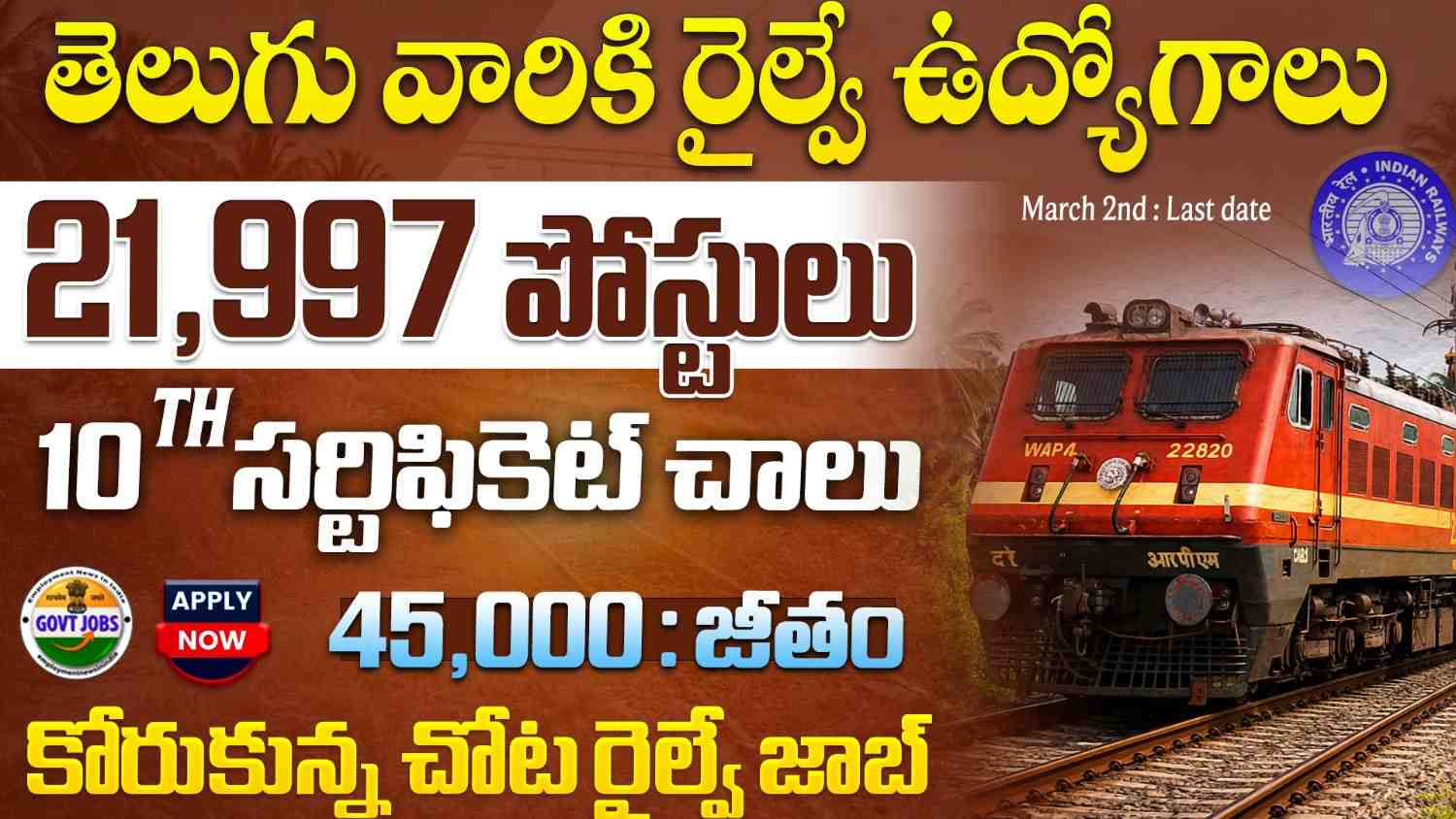 RRB Railway Group D Recruitment 2026