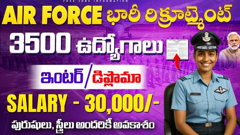 Air Force Agniveervayu Notification 2026