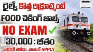 IRCTC Railway Hospitality Monitors Recruitment 2026