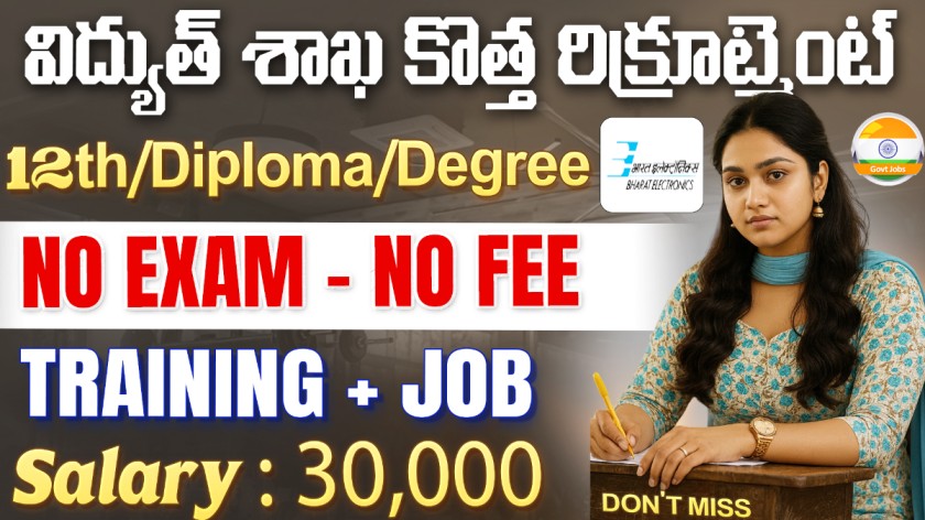 BEL Recruitment 2026 Apply Now