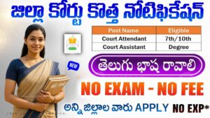 AP District Court Recruitment 2026