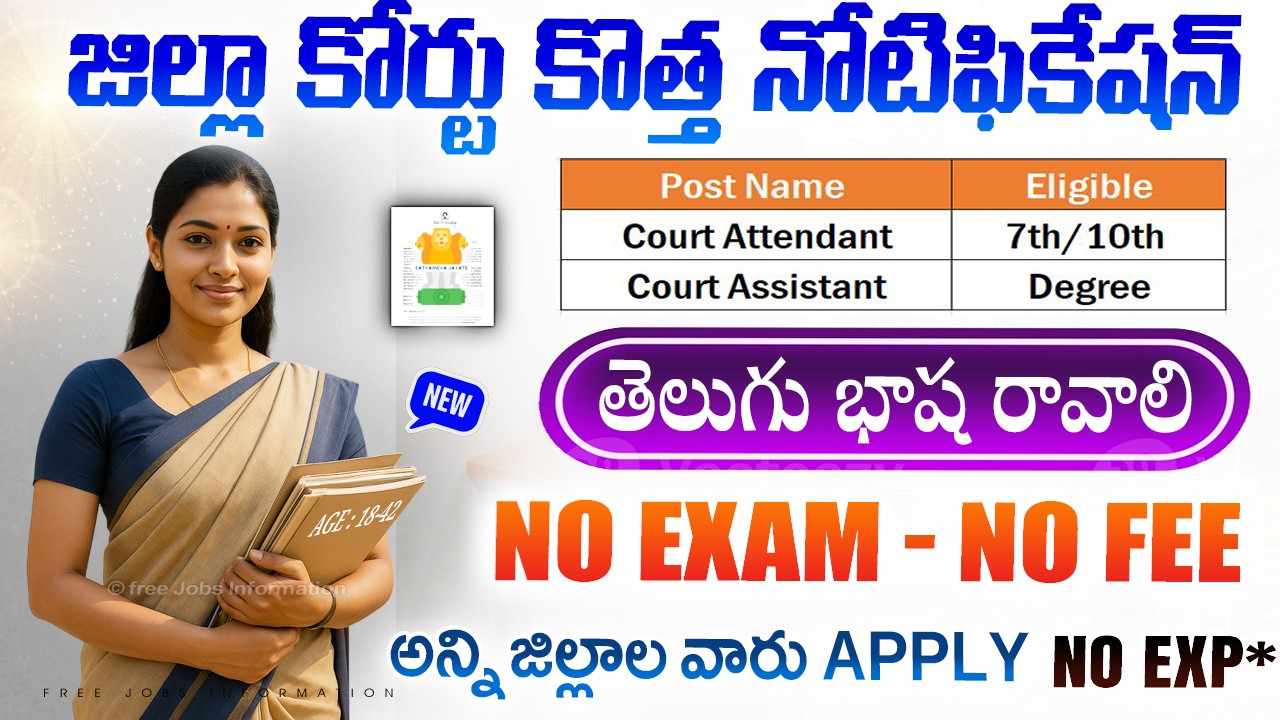 AP District Court Recruitment 2026