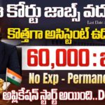 High Court Jobs : కొత్తగా కోర్టు అసిస్టెంట్ ఉద్యోగాలు Delhi High court junior judicial Assistant Recruitment 2026 Apply Now