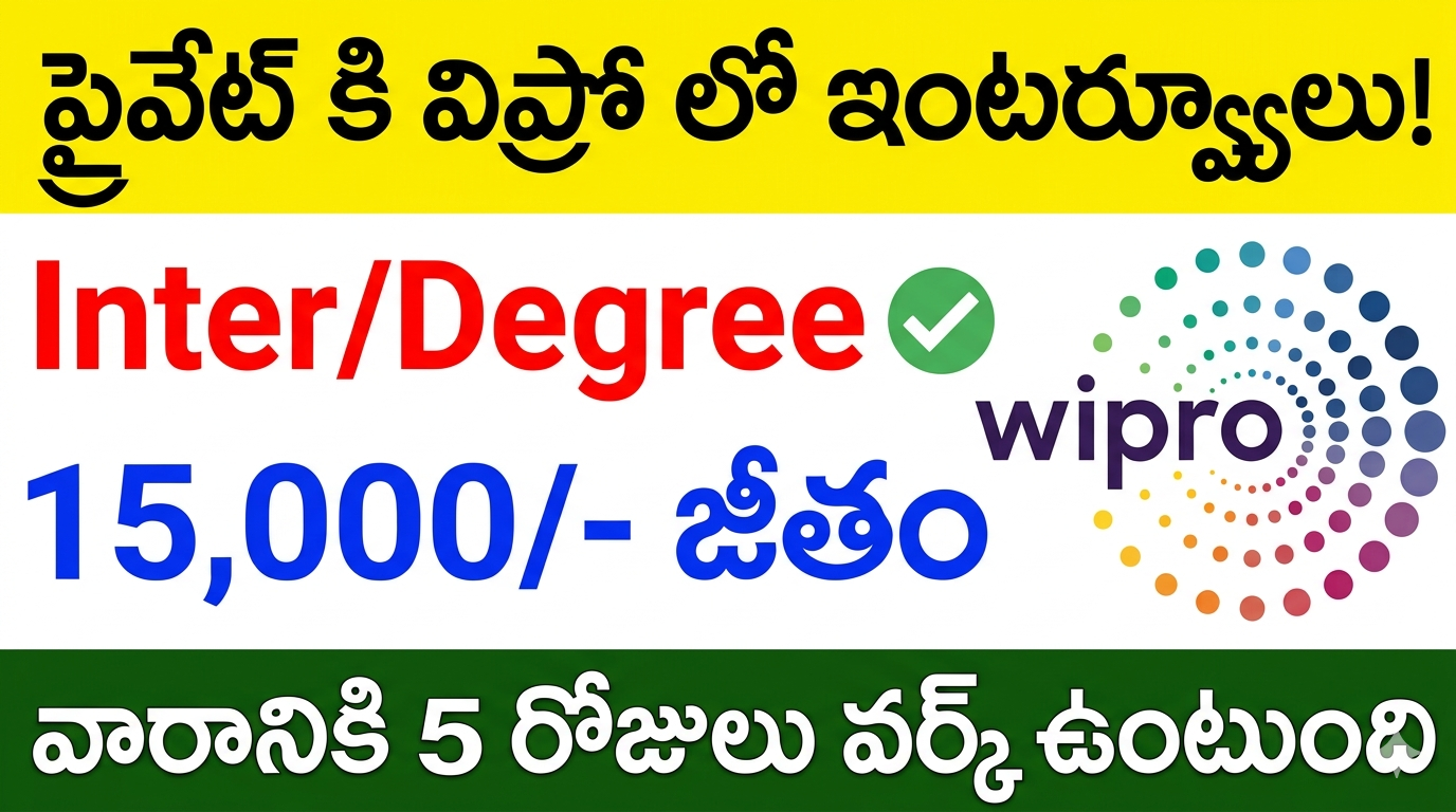 Wipro Walk-in Drive 2026
