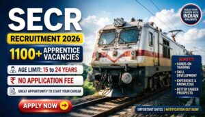 South East Central Railway Apprentices Notification 2026