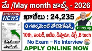 Central Govt Jobs 2026