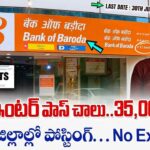 BOBCAPS Recruitment 2026: బిజినెస్ డెవలప్మెంట్ మేనేజర్ ఉద్యోగాలు | 12వ తరగతి అర్హత | Bank of Baroda Jobs 2026 Apply Now